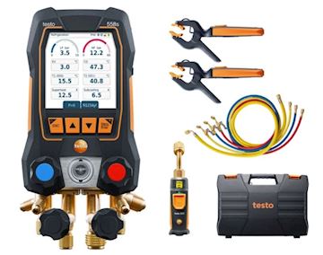 testo 558s Smart Vacuüm met slangen premium